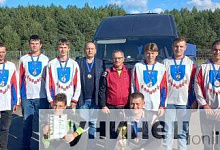 Лунинецкая «Ракета» заняла 3 место в первенстве Беларуси по мотоболу