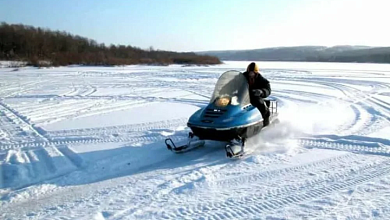 Снегоходы на водоемах под запретом. Но есть исключения