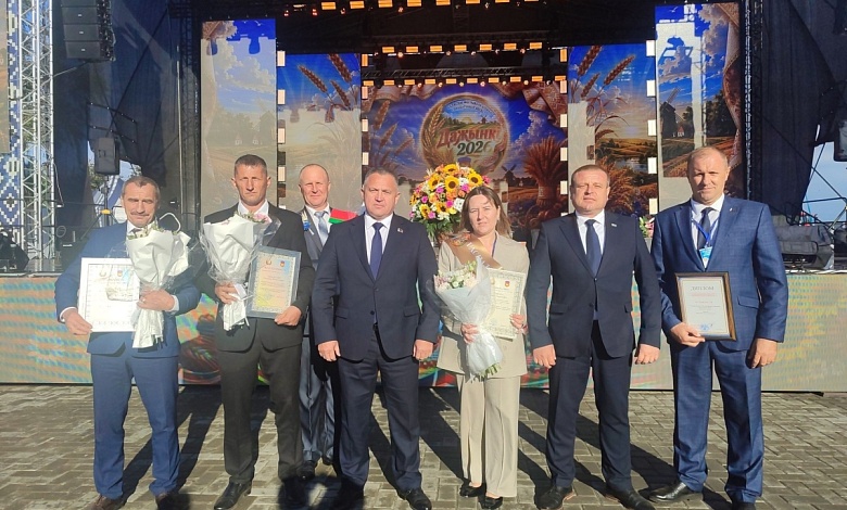 На областных «Дожинках» награды получили и лесоводы Лунинецкого района