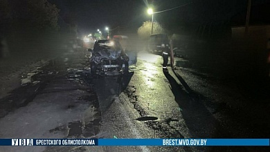 Погибла женщина, автомобиль сгорел! ДТП устроил 17-летний бесправник в Столинском районе