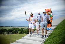 Завершилось путешествие эстафеты огня по Минской области