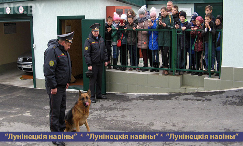 День открытых дверей прошел в Лунинецком отделе Департамента охраны МВД Республики Беларусь