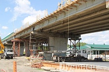 Как ведётся капремонт путепровода в Лунинце. Подробности