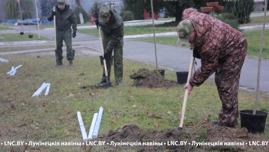 Районный субботник провели в Лунинецком районе