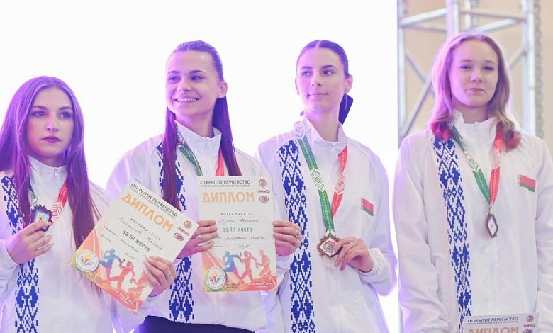 Эстафетная "бронза" лунинчанки