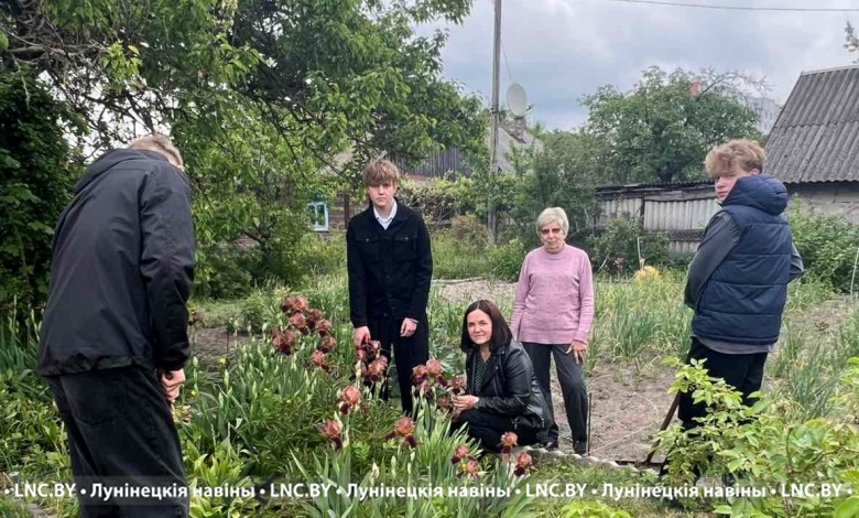 Лунинецкие школьники помогли в наведении порядка детям войны