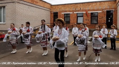 Сад надежды заложили в Лунинце