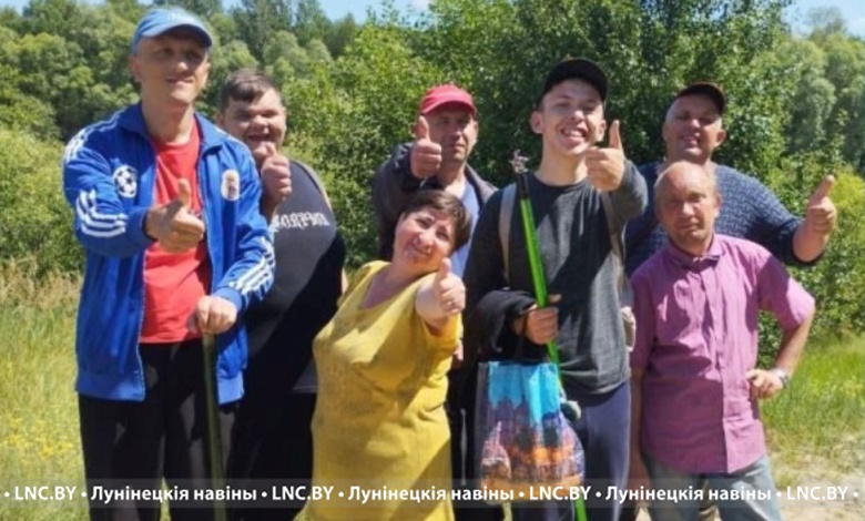 В Лунинецком районе организовали необычную рыбалку