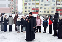 В Прощеное воскресенье в Лунинце весело и душевно проводили зиму