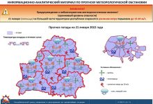 Photo of Оранжевый уровень опасности объявлен в Беларуси 21 января