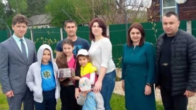 Photo of Поздравления многодетных семей в Лунинецком районе