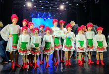 Photo of Вершины коллектива бального и эстрадного танца на международном конкурсе искусств (Лунинец)